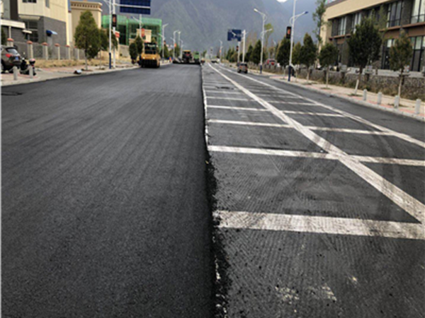 越城半刚性基层道路施工