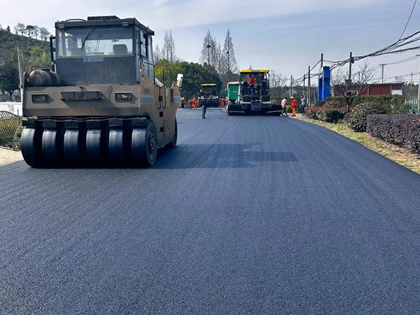 越城杭州余杭区城区沥青道路改扩建工程竣工验收